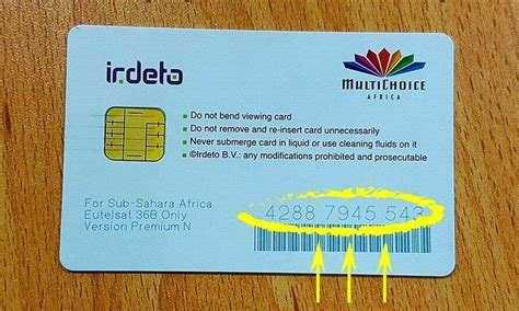 buying a dstv smart card|what is DStv customer number.